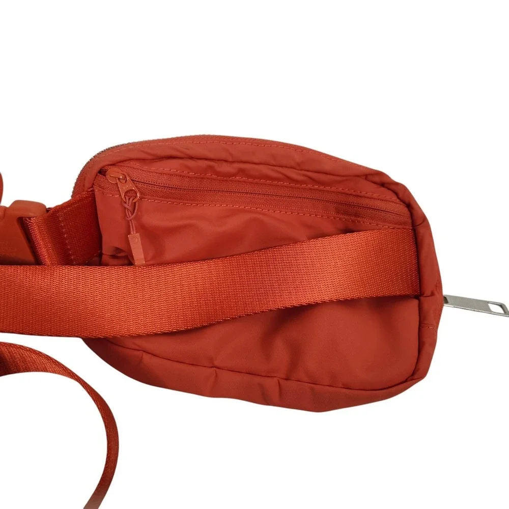 LULULEMON Everywhere Belt Bag Womens Orange Nylon Fanny Pack Adjustable Logo